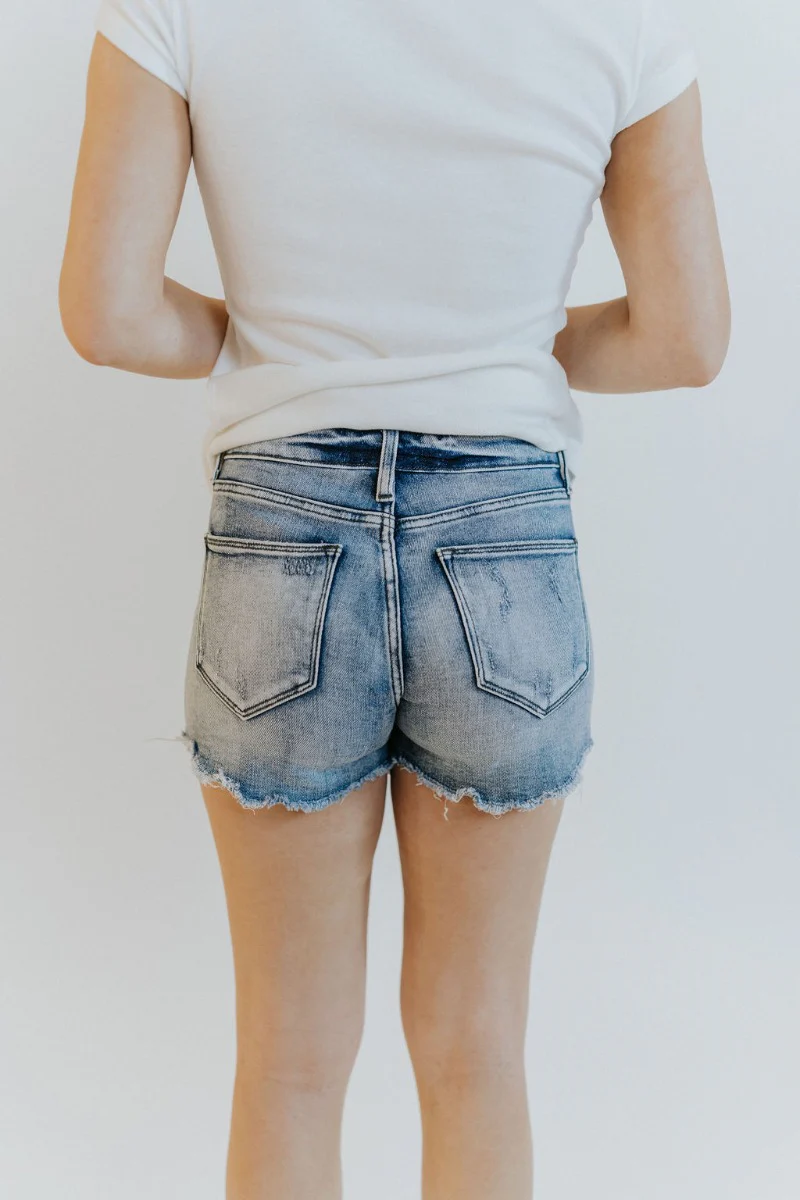 Rooted Denim: Walk In The Park Shorts - Image 4