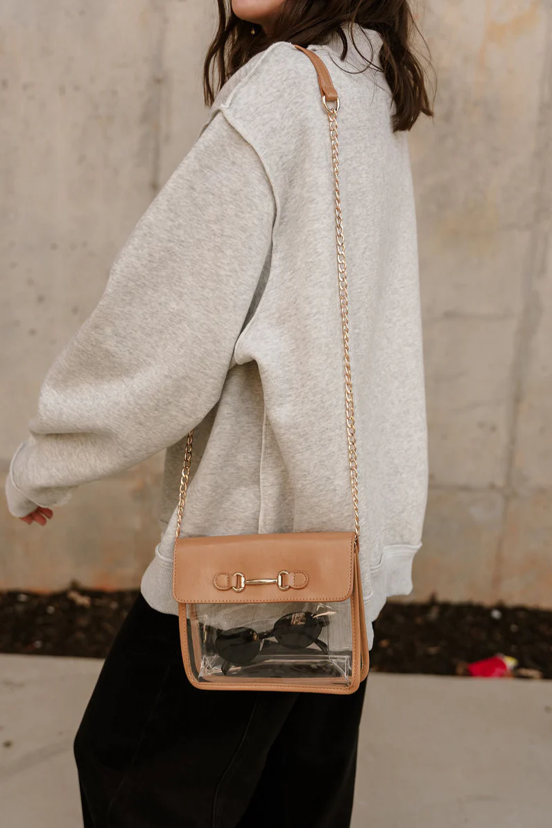Rowan Clear & Beige Purse - Image 3