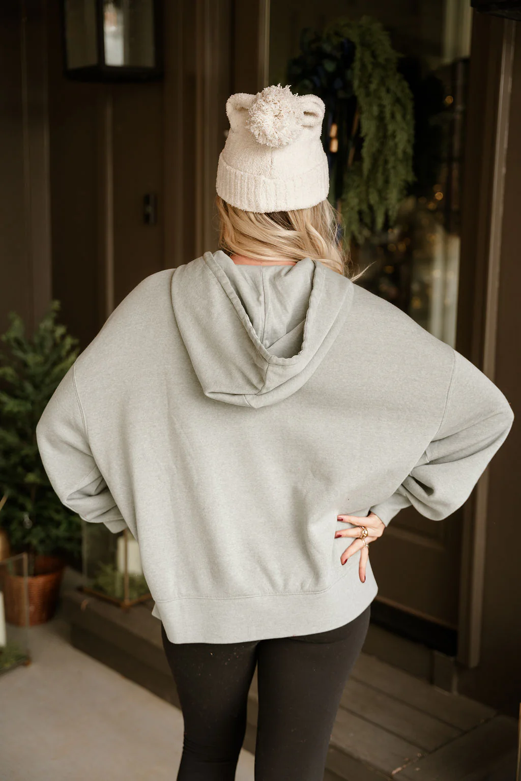 Rowyn Sage Green Hoodie Sweatshirt - Image 12