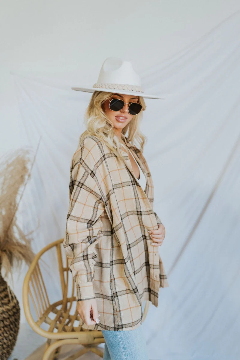 Runaway Weekend Flannel Top - Image 5