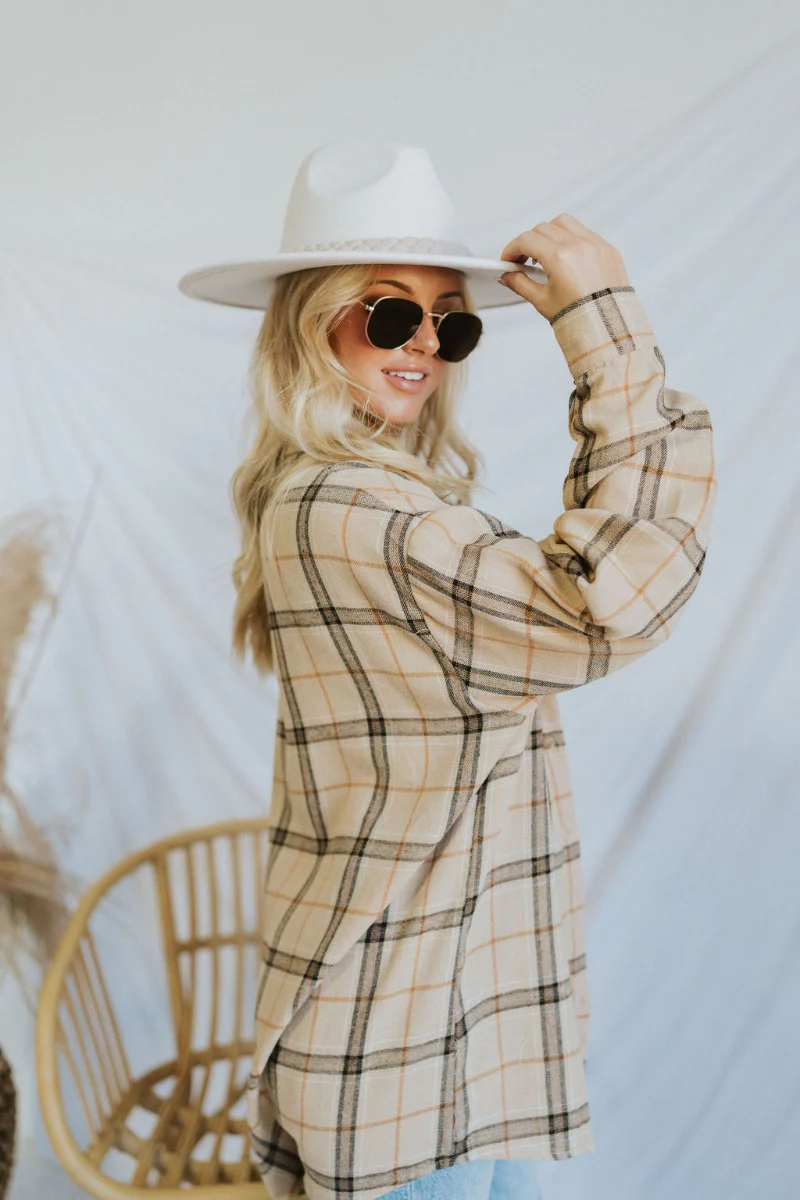 Runaway Weekend Flannel Top - Image 6