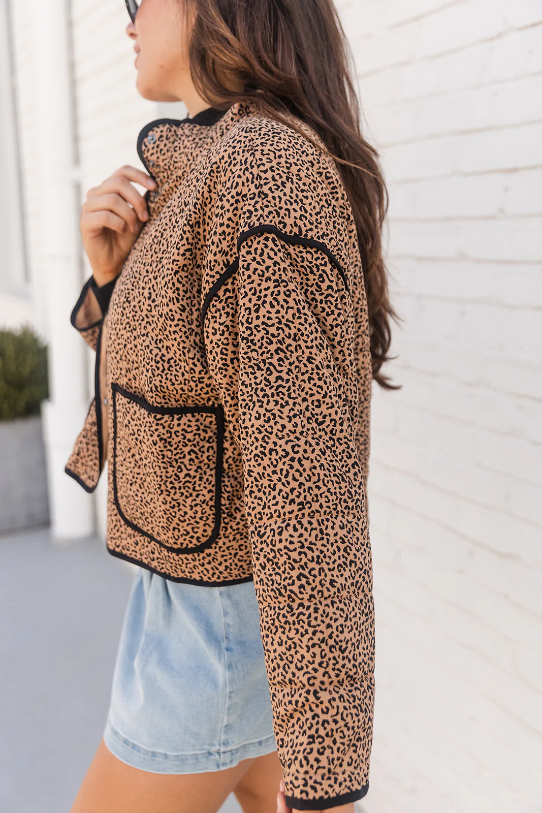Sabrina Cheetah Lightweight Jacket - Image 3