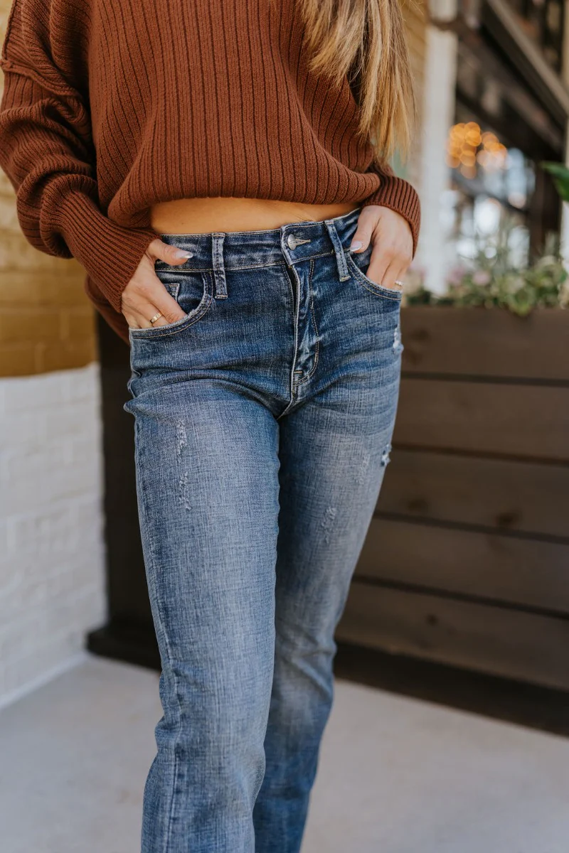 Rooted Denim: Saddle Up Boot Cut Jeans - Image 2