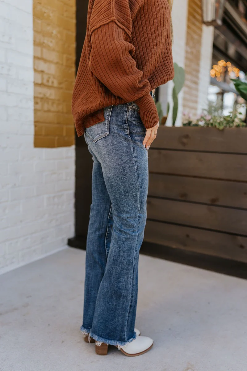 Rooted Denim: Saddle Up Boot Cut Jeans - Image 3