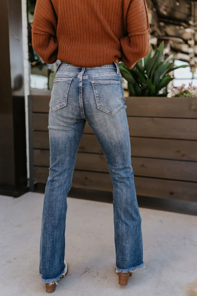 Rooted Denim: Saddle Up Boot Cut Jeans - Image 6