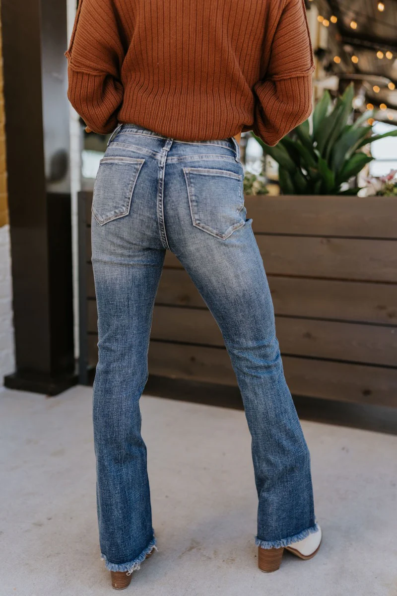 Rooted Denim: Saddle Up Boot Cut Jeans - Image 7
