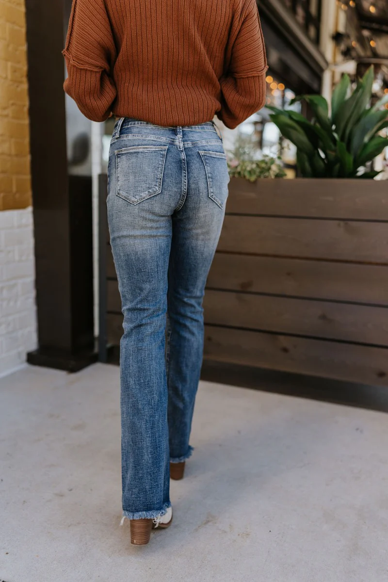 Rooted Denim: Saddle Up Boot Cut Jeans - Image 8