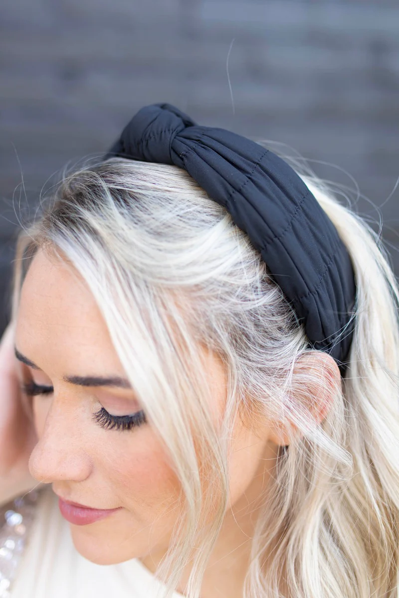 Sadie Headband in Black