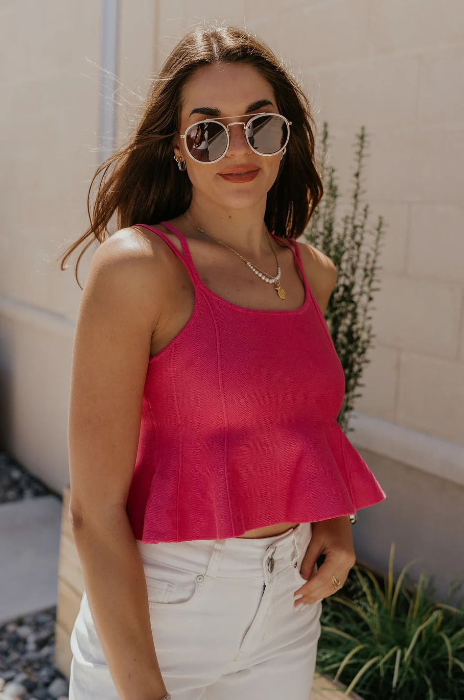 Samara Flare Double Strap Tank - Image 15