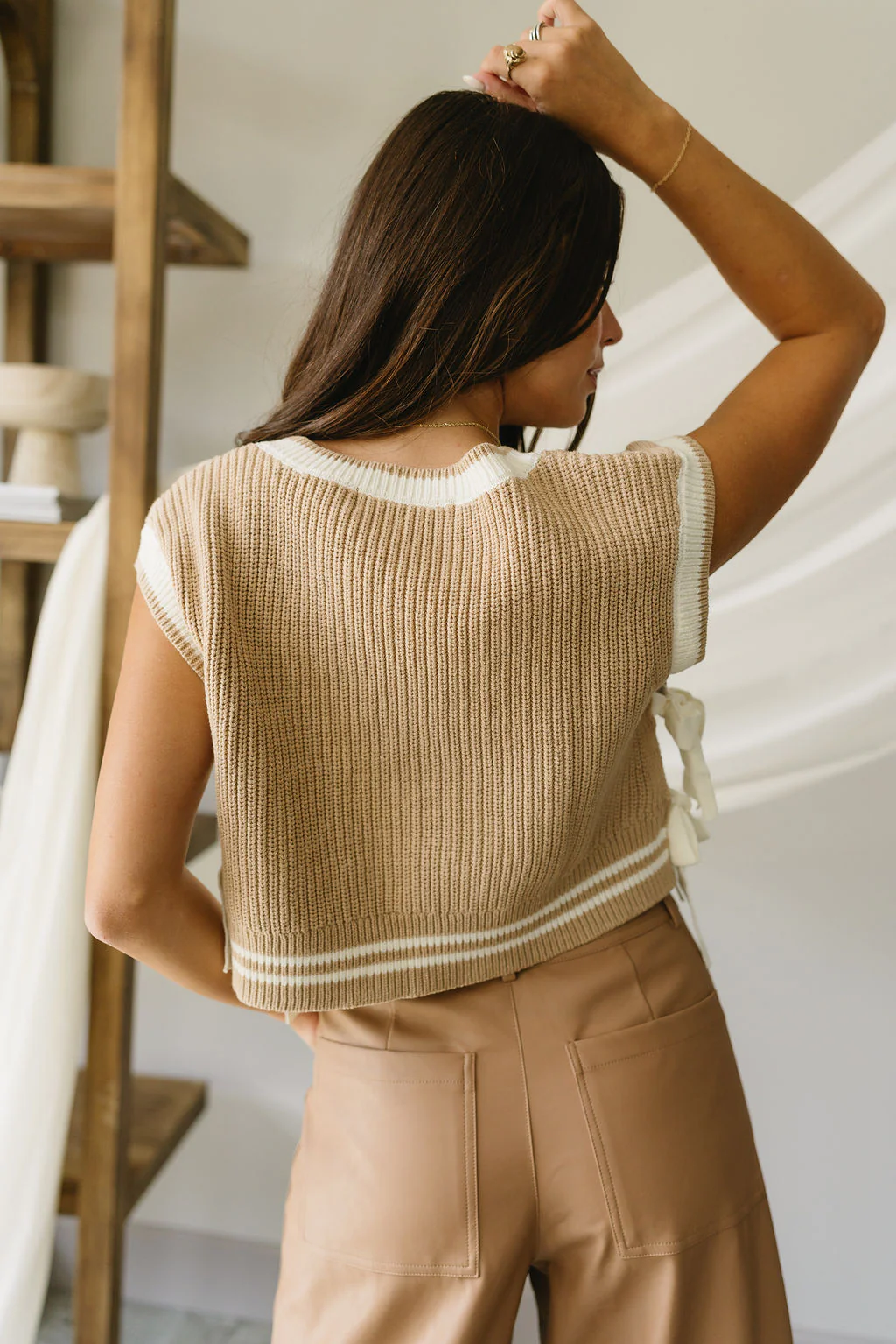 Sawyer Sleeveless Sweater - Image 6