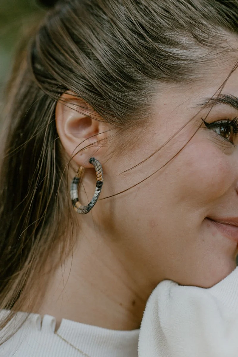 Say No More Hoop Earrings