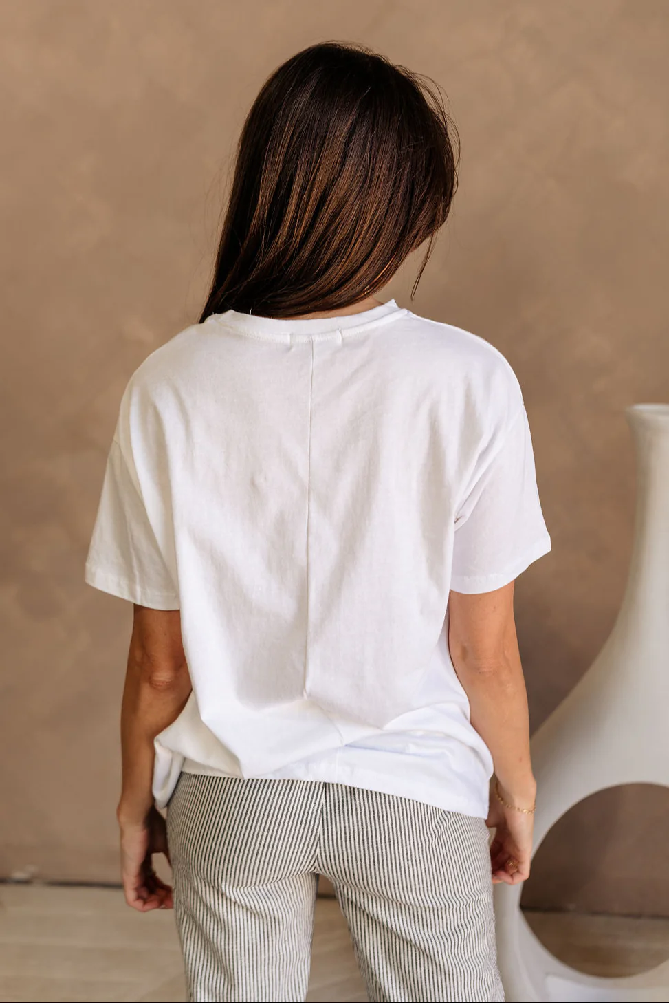 Seafood Bar White Multi Graphic Tee - Image 11