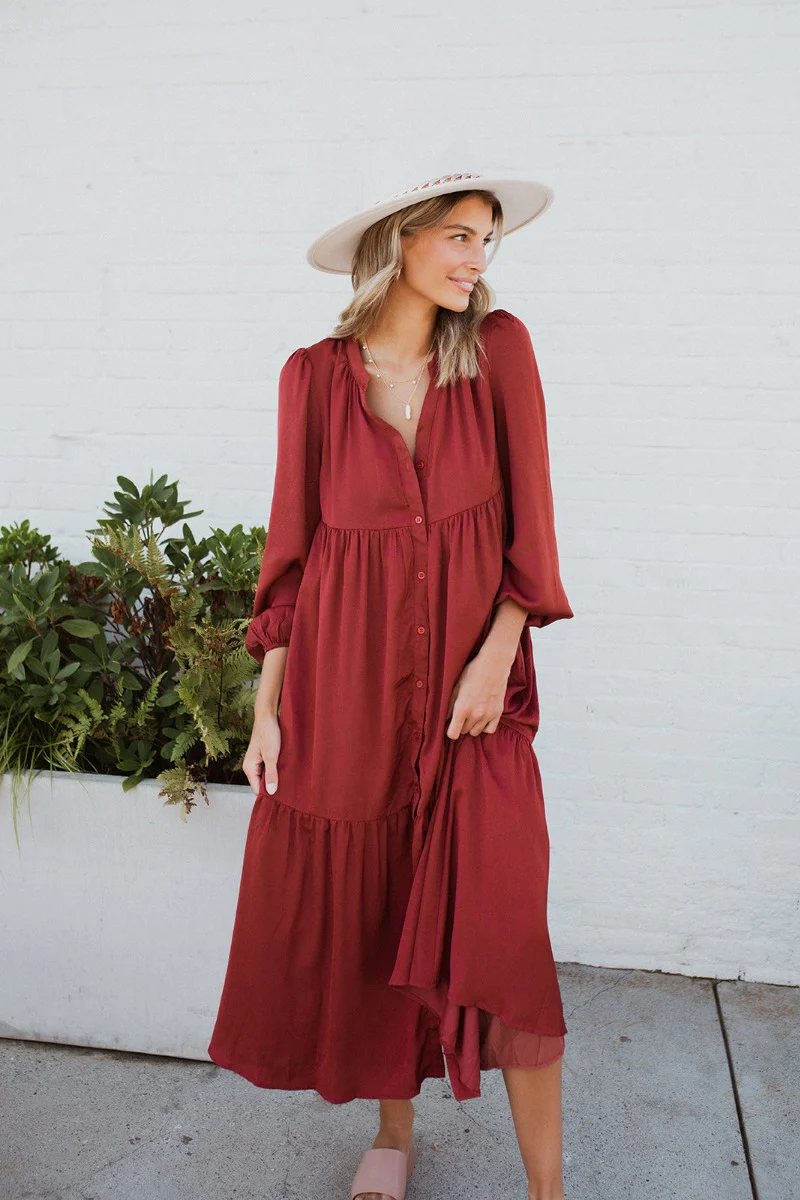 Seasons Change Maxi Dress - Image 3