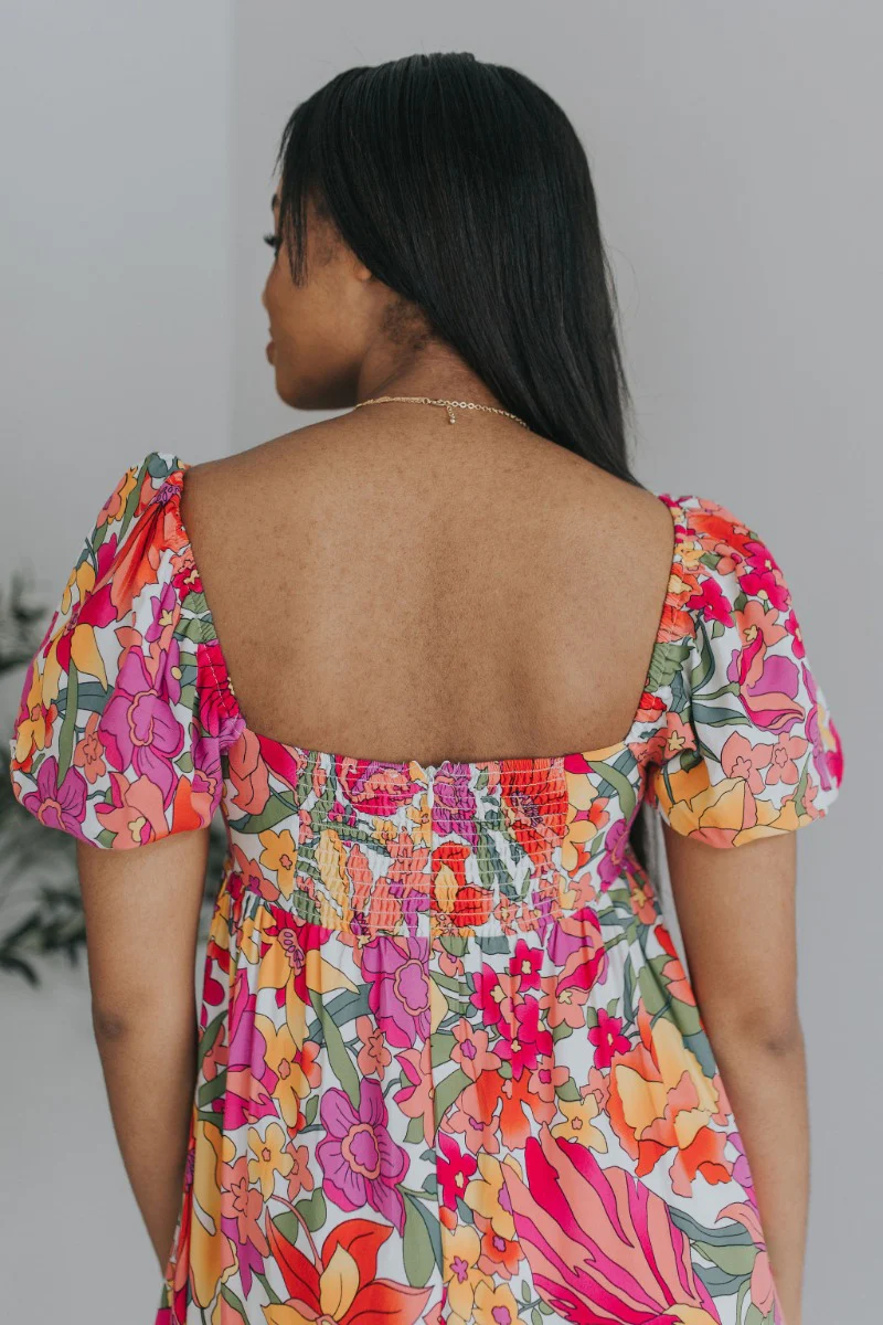 Secret Garden Midi Dress - Image 3