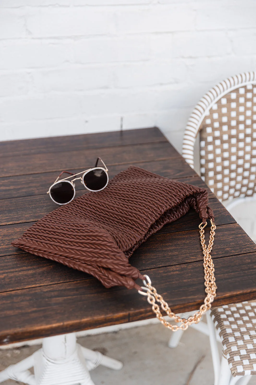 Shelby Brown Faux-Leather Purse - Image 3