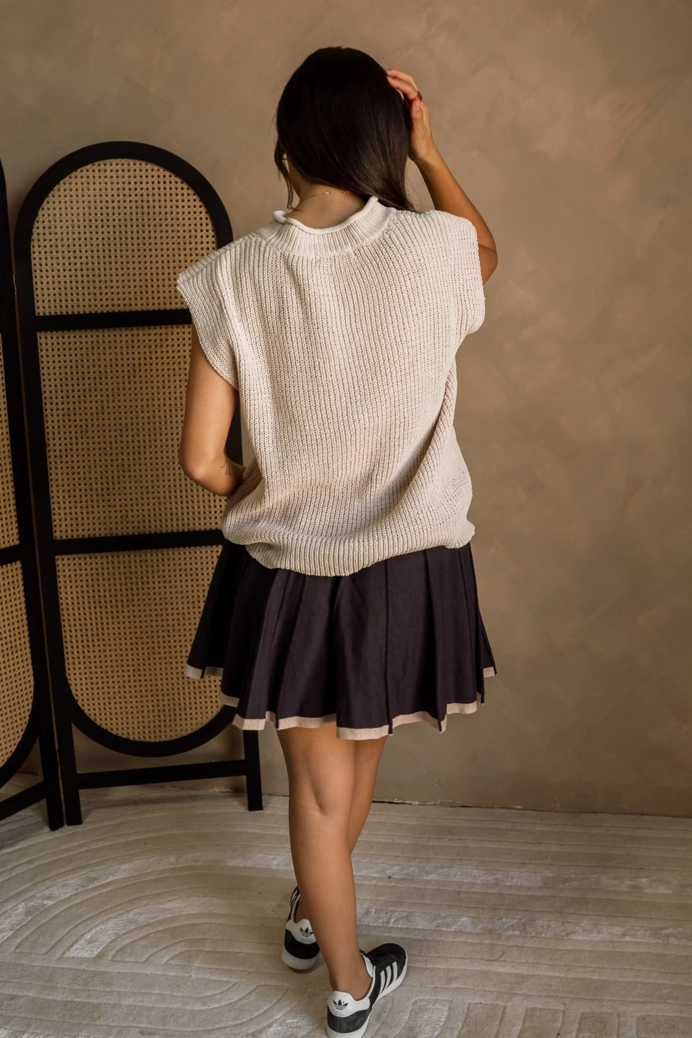 Shelby Mock Neck Sleeveless Sweater - Image 13