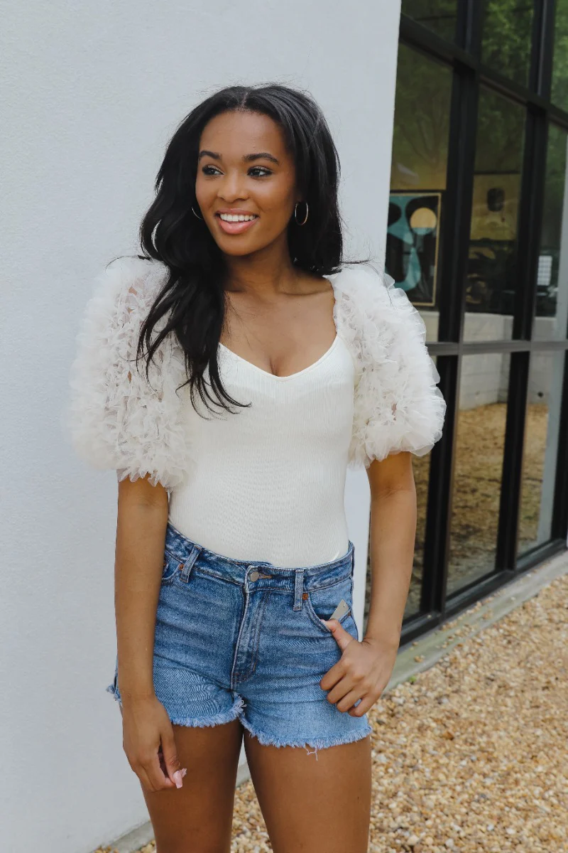 Shine On Ruffle Bodysuit - Image 3