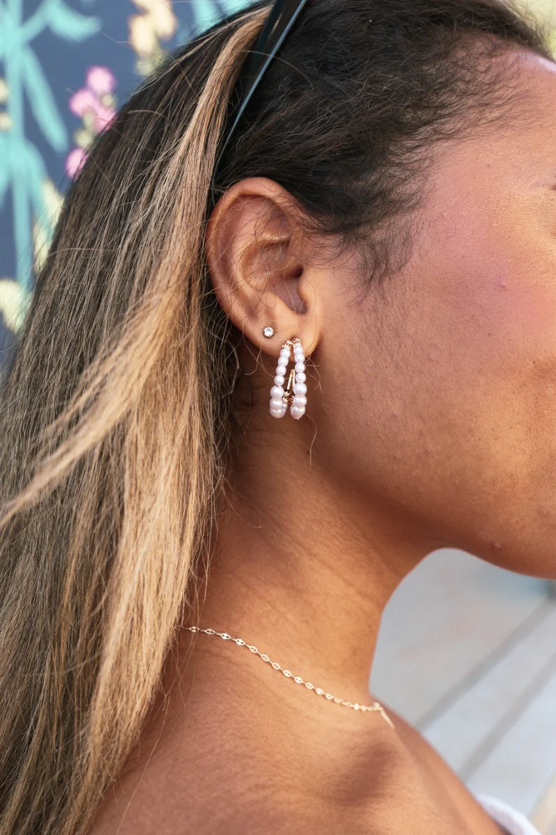 Show Stopper Pearl Earring - Image 2