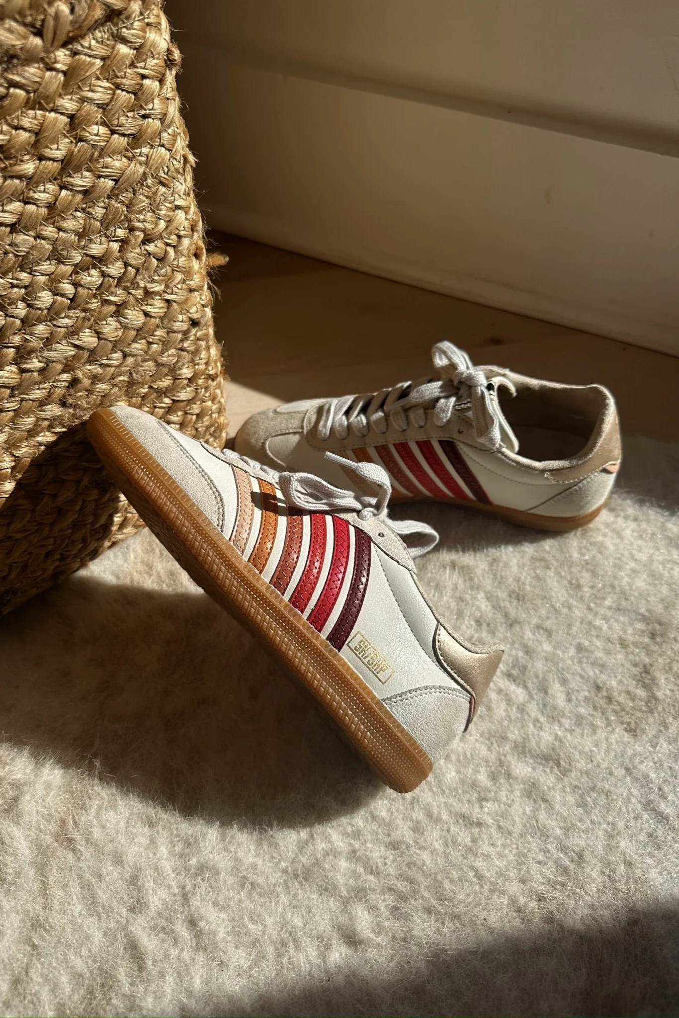 Shu Shop Stevie Red Multi Sneaker
