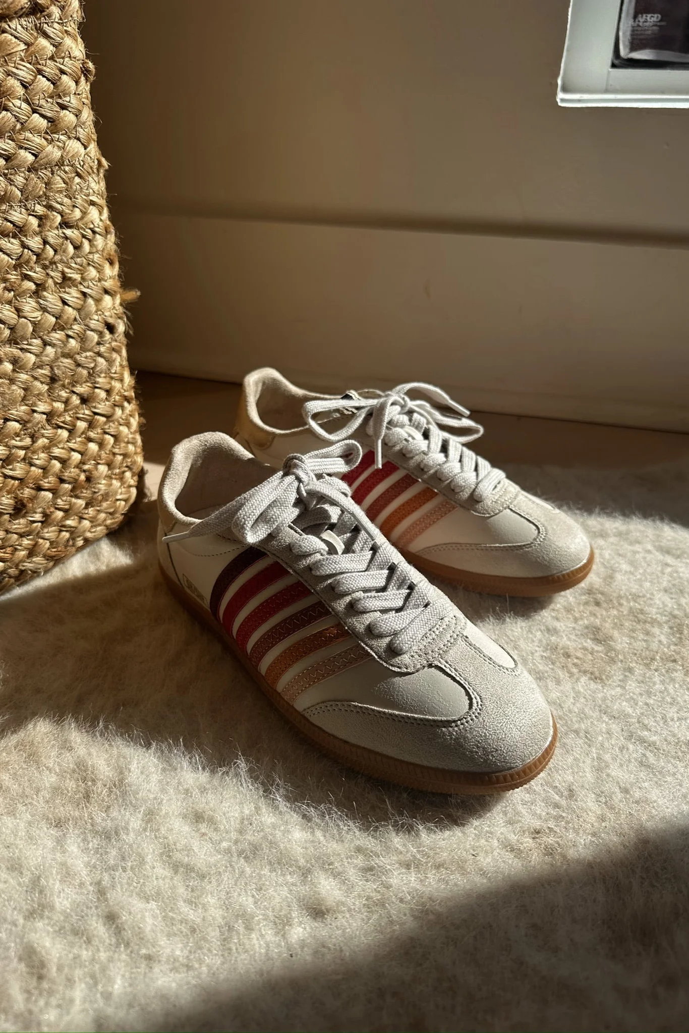 Shu Shop Stevie Red Multi Sneaker - Image 2