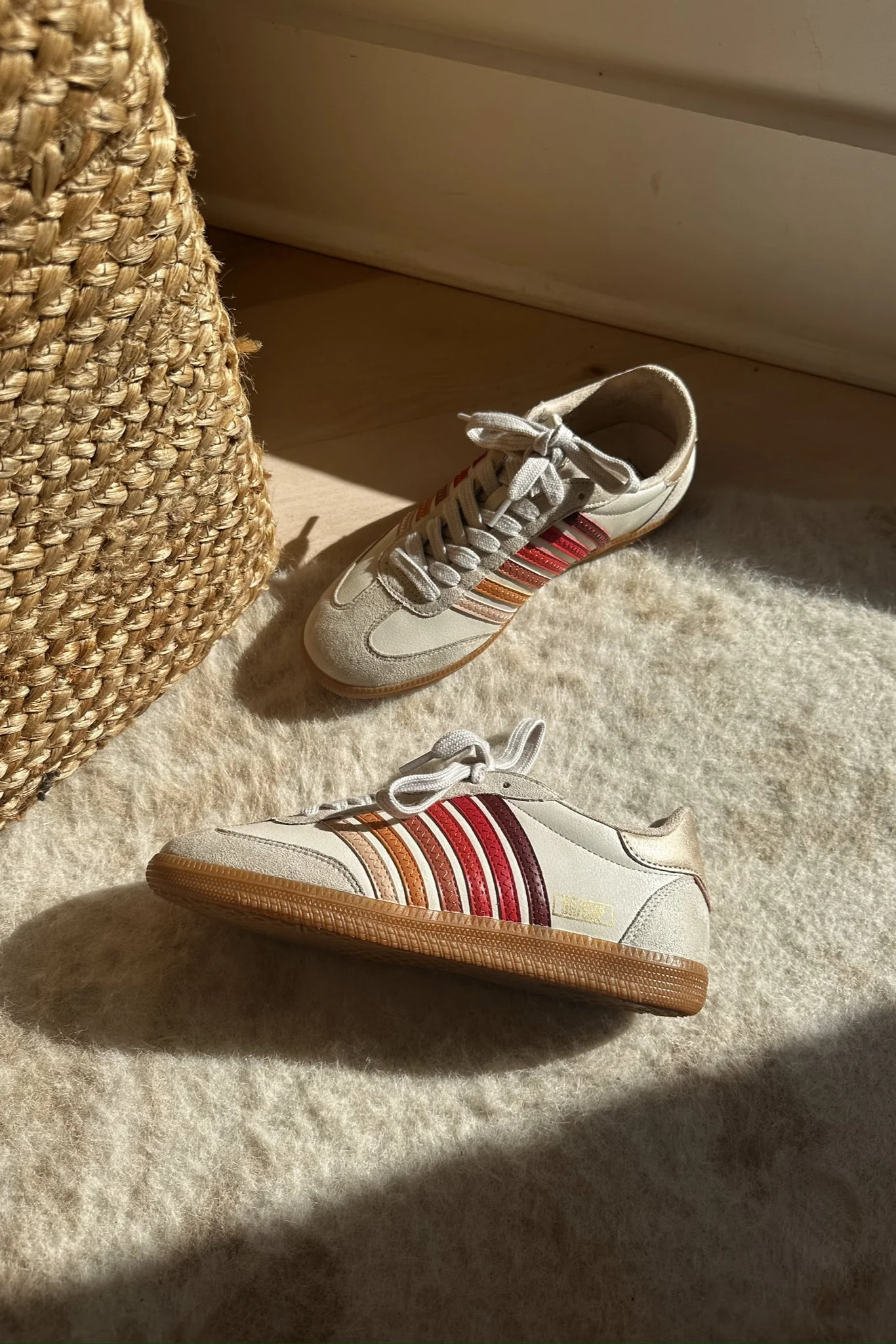 Shu Shop Stevie Red Multi Sneaker - Image 7