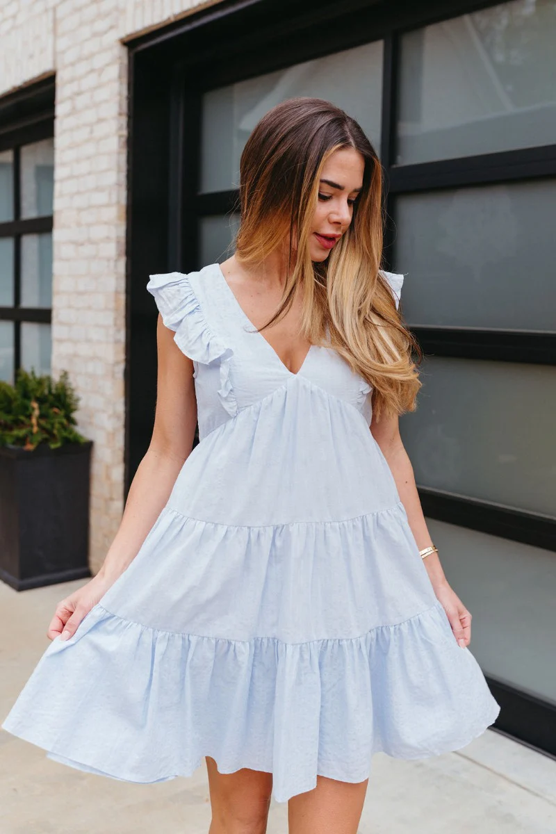 Sitting Pretty Tiered Dress