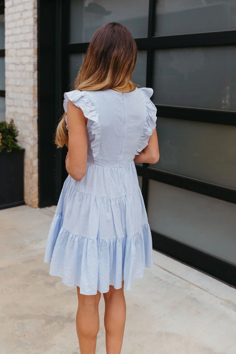 Sitting Pretty Tiered Dress - Image 6
