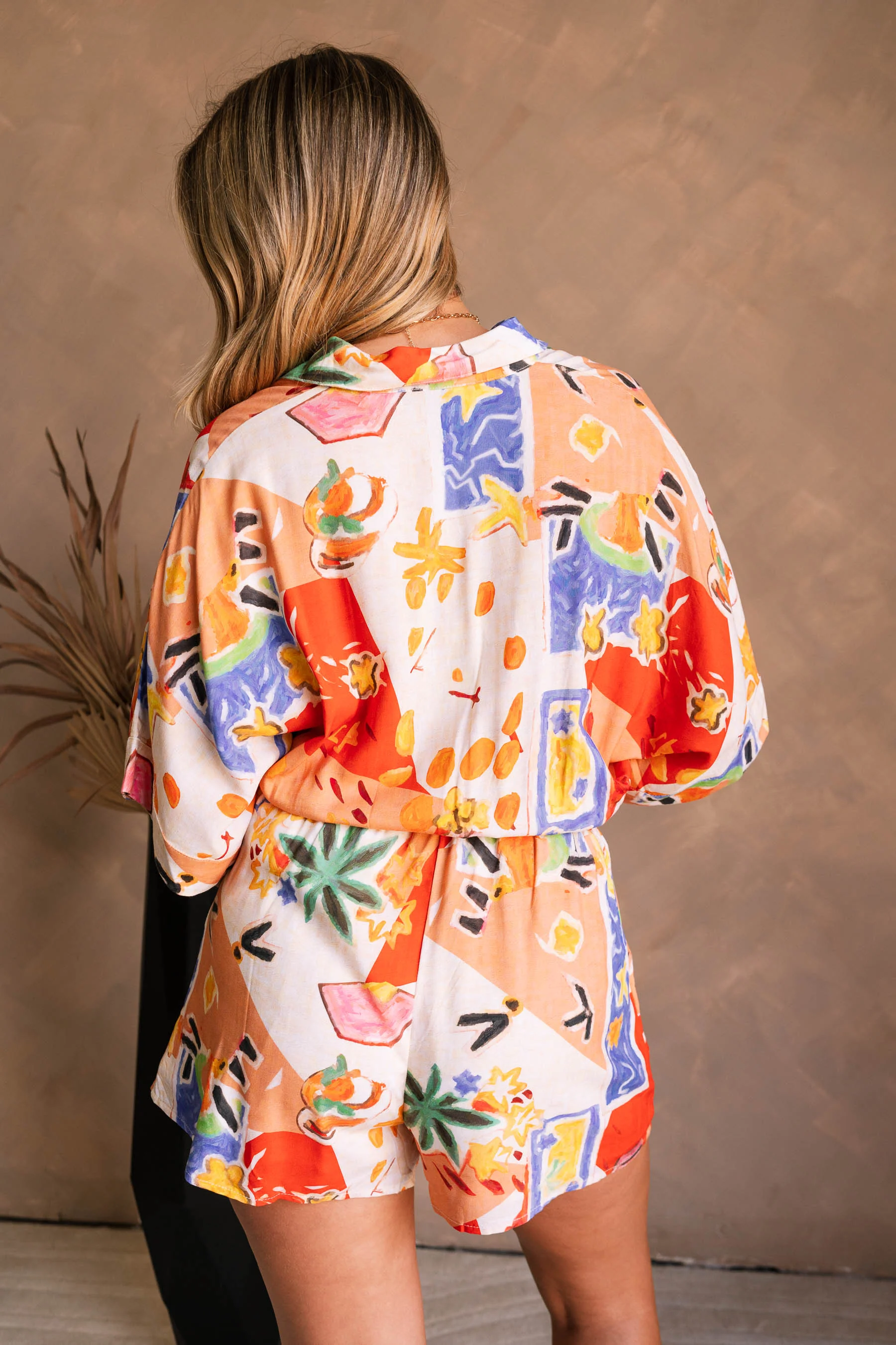 Skyler Resort Multi Tie Waist Romper - Image 9