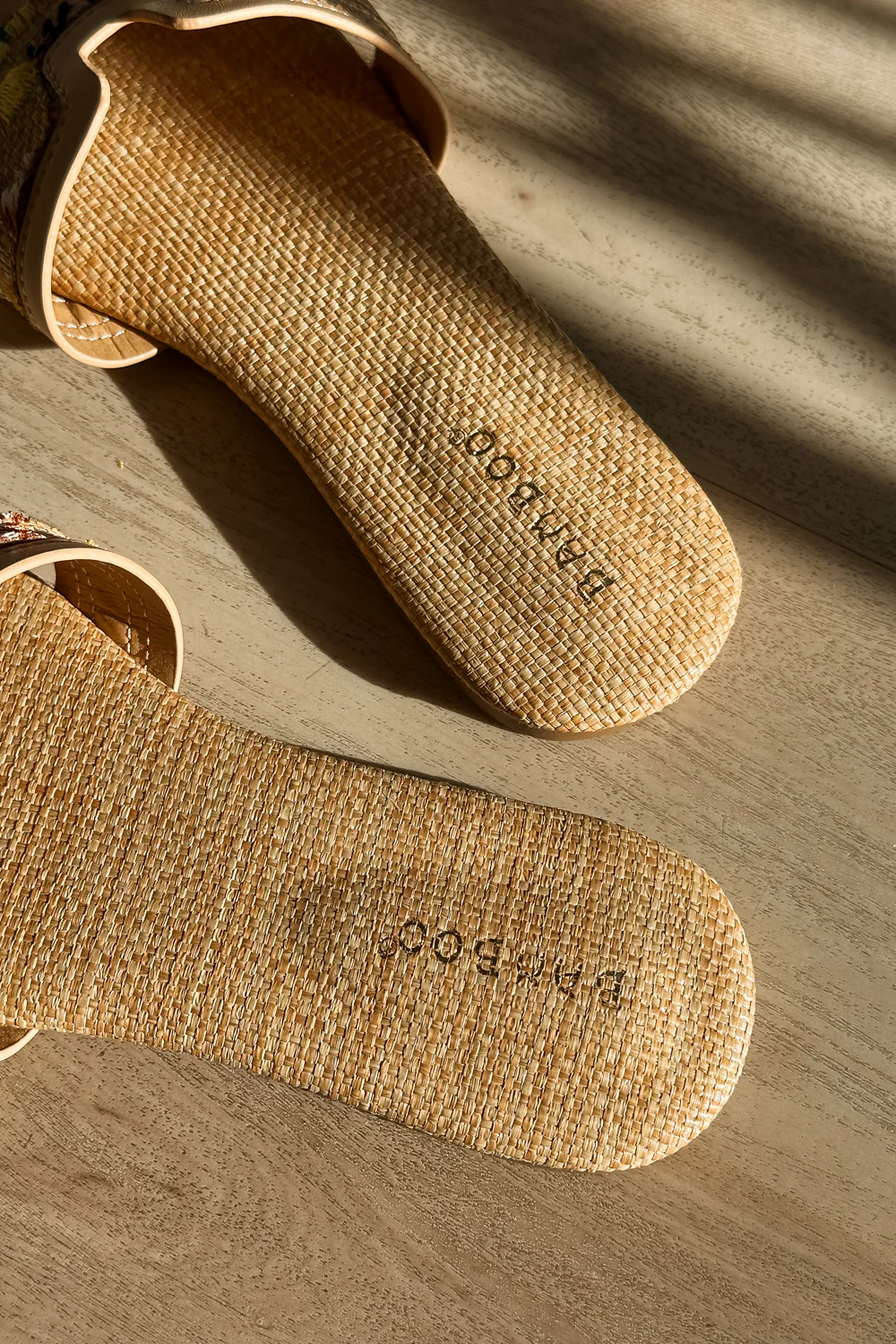 Smile Natural Raffia Slide-On Sandal - Image 4