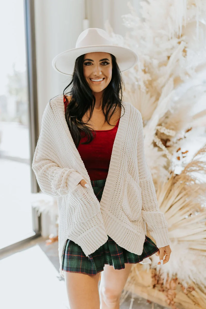 Snow Cozy Cardigan