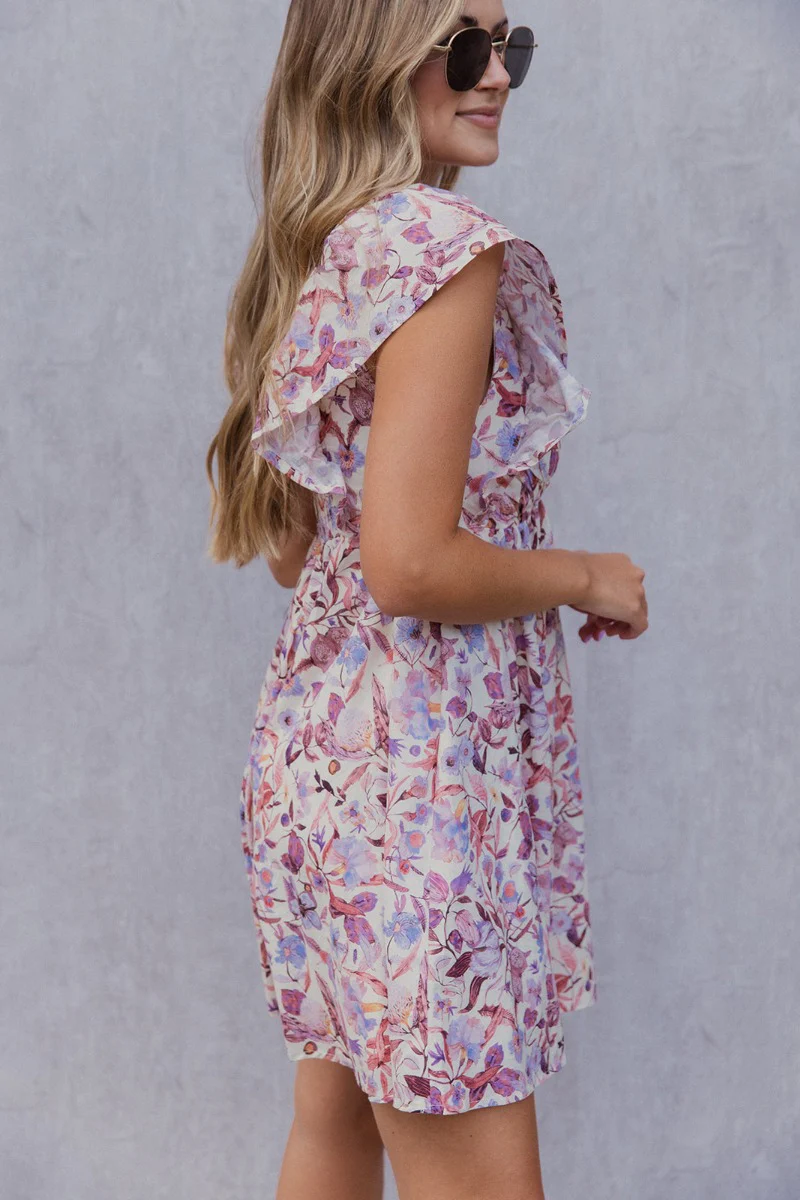 So Enchanted Floral Dress - Image 4