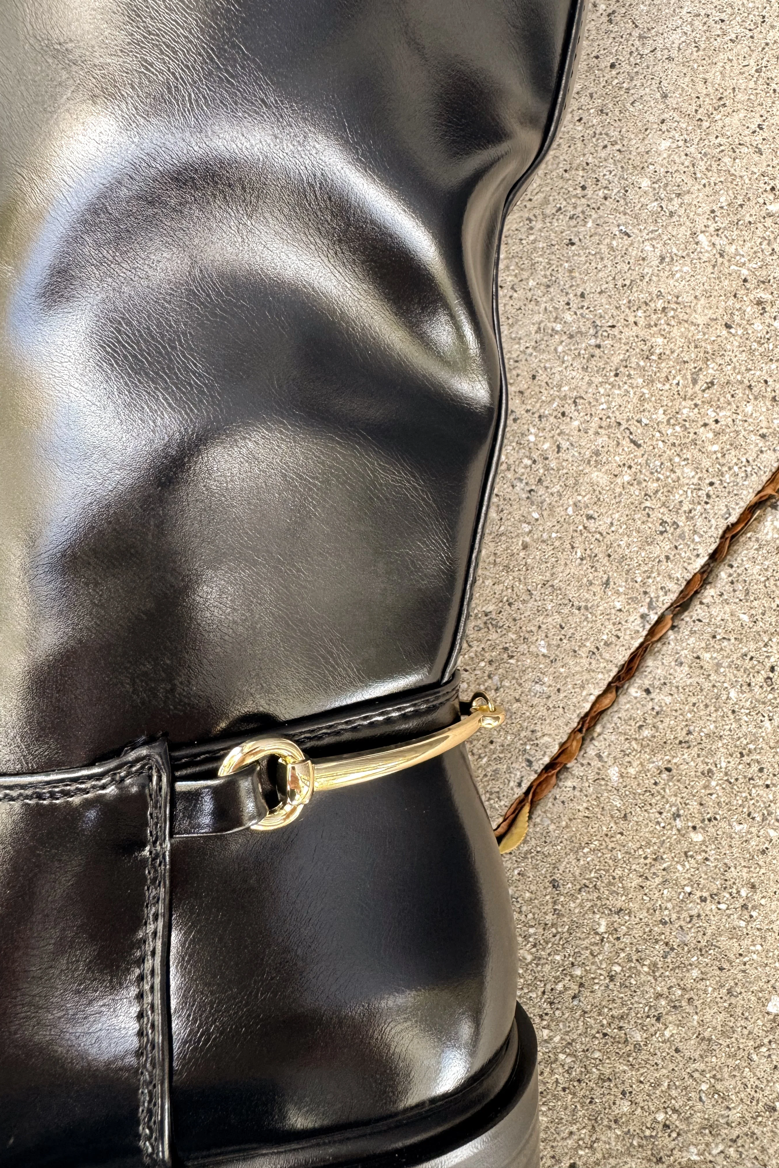 Sofia Black Tall Riding Boot - Image 3