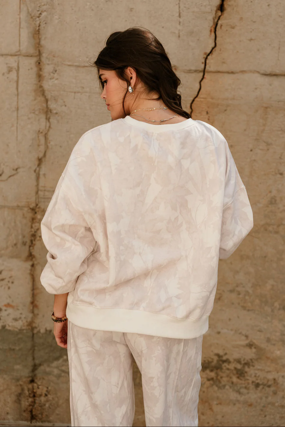 Solana Beige Woodland Camo Sweatshirt - Image 6