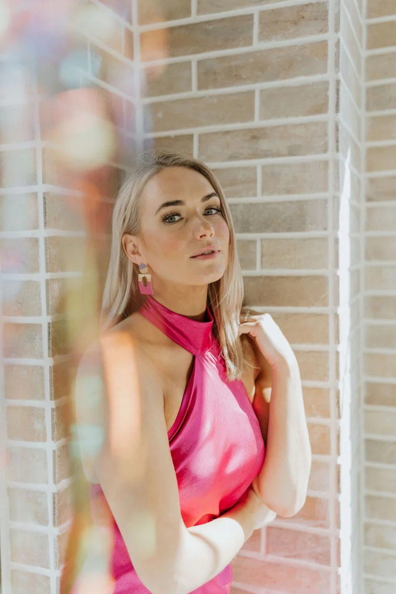 Some Of That Earrings in Pink