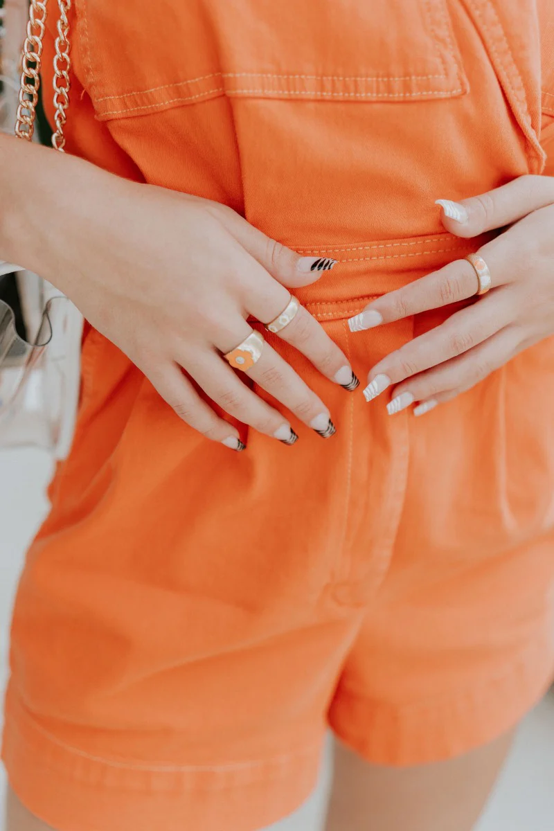 Something Orange Ring Set