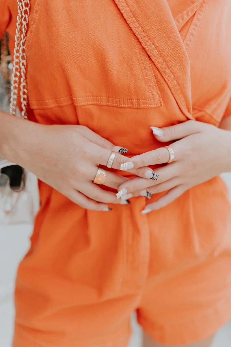 Something Orange Ring Set - Image 2