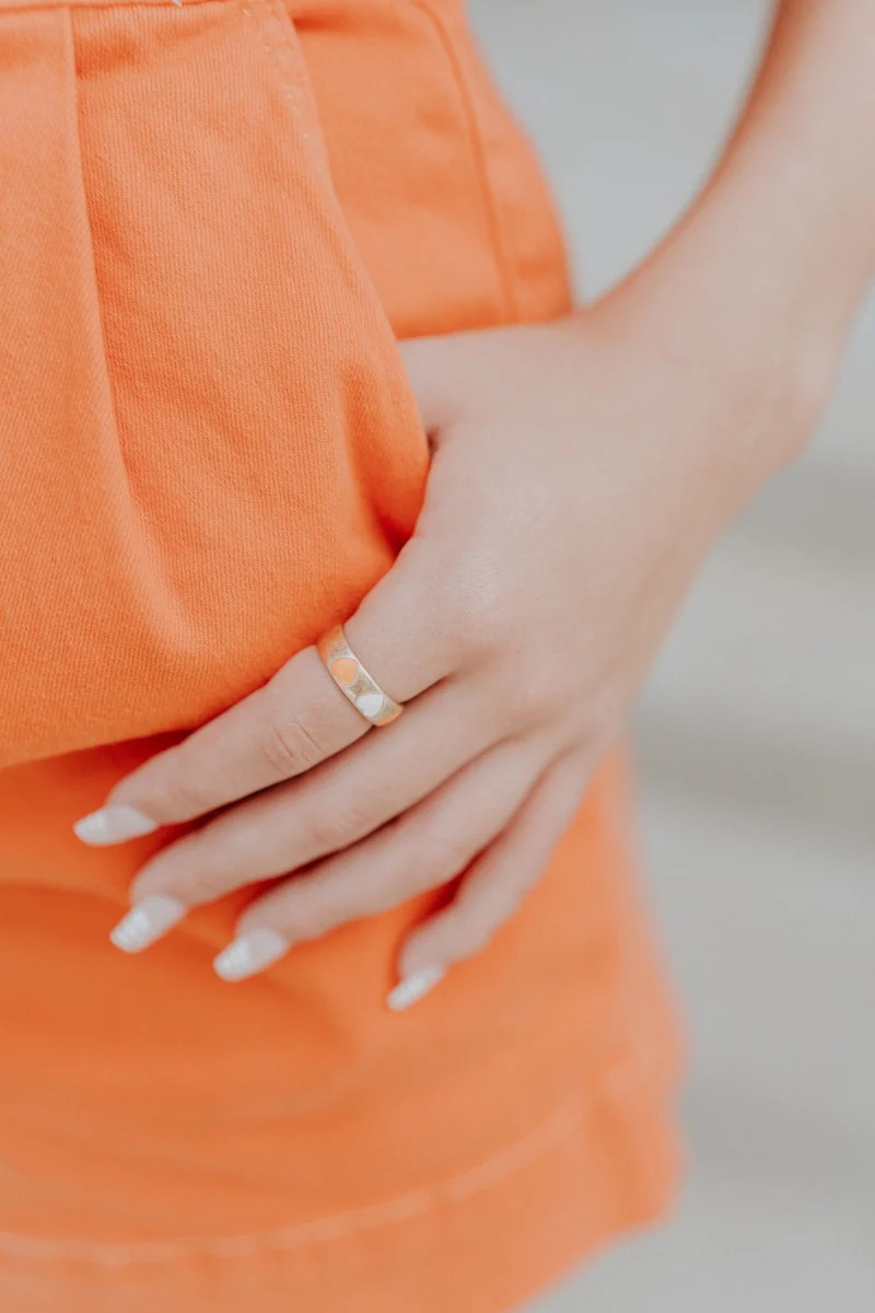 Something Orange Ring Set - Image 3
