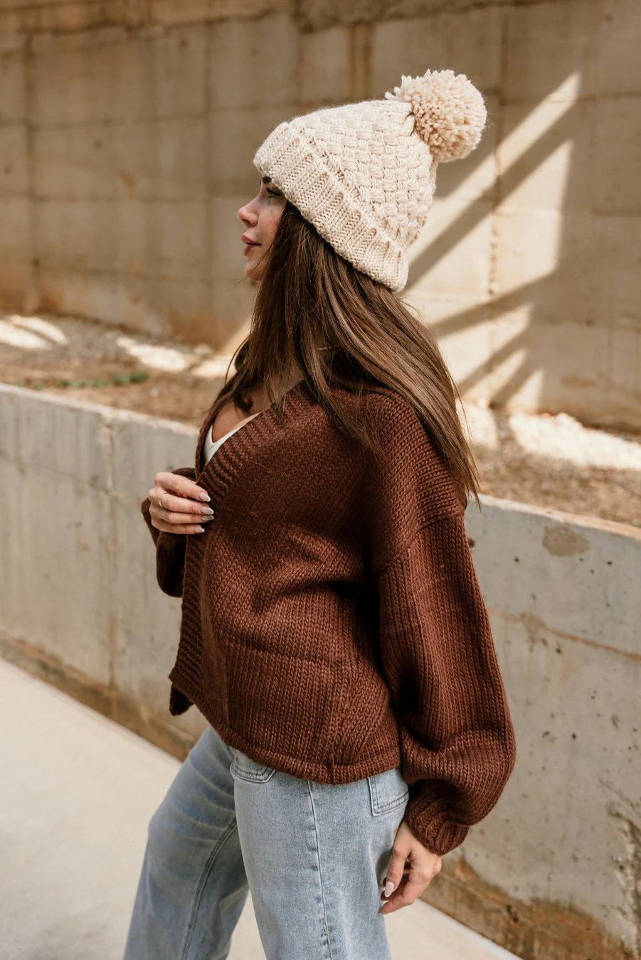 Sonya Cable Knit Cardigan - Image 13