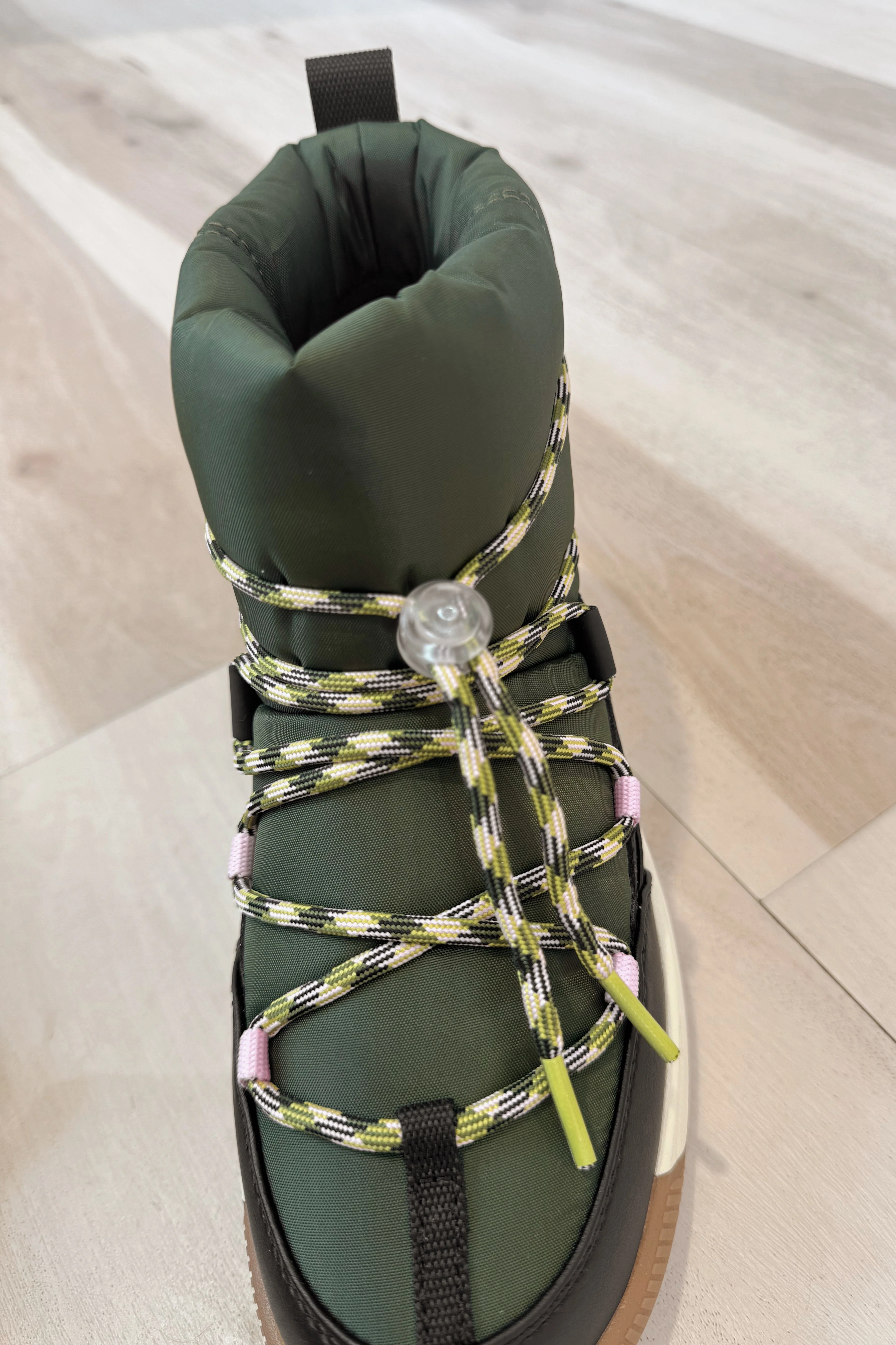 Sorel Whitney III Slip On WP Utility Green/Black Waterproof Boot - Image 5