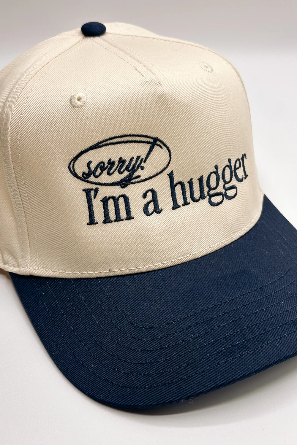 Sorry I'm A Hugger Trucker Hat - Image 7