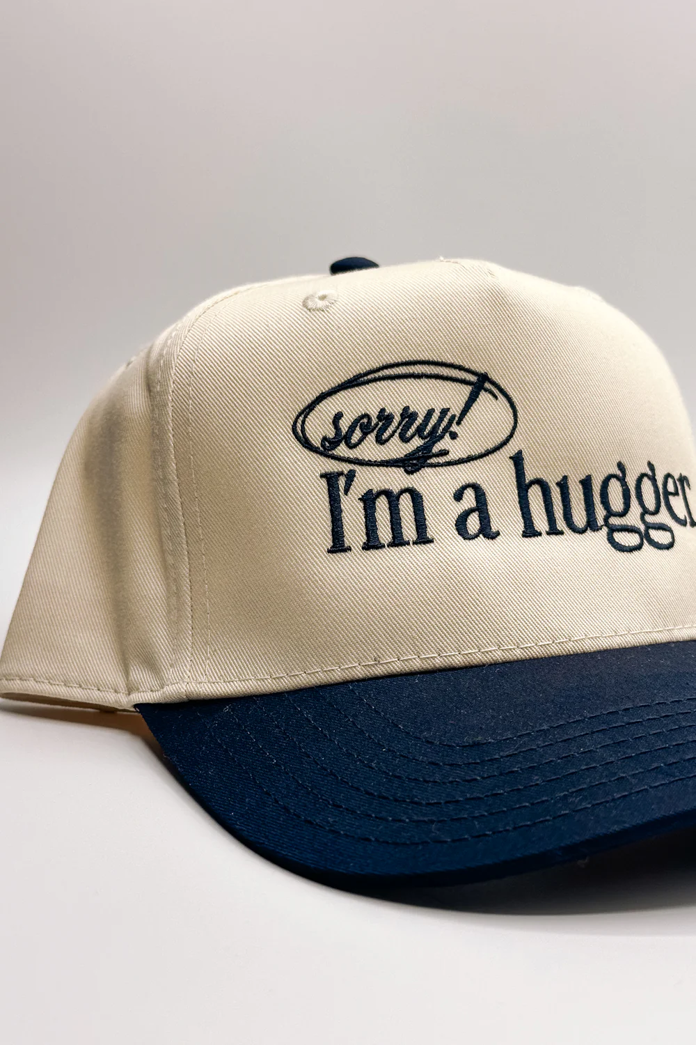 Sorry I'm A Hugger Trucker Hat - Image 8