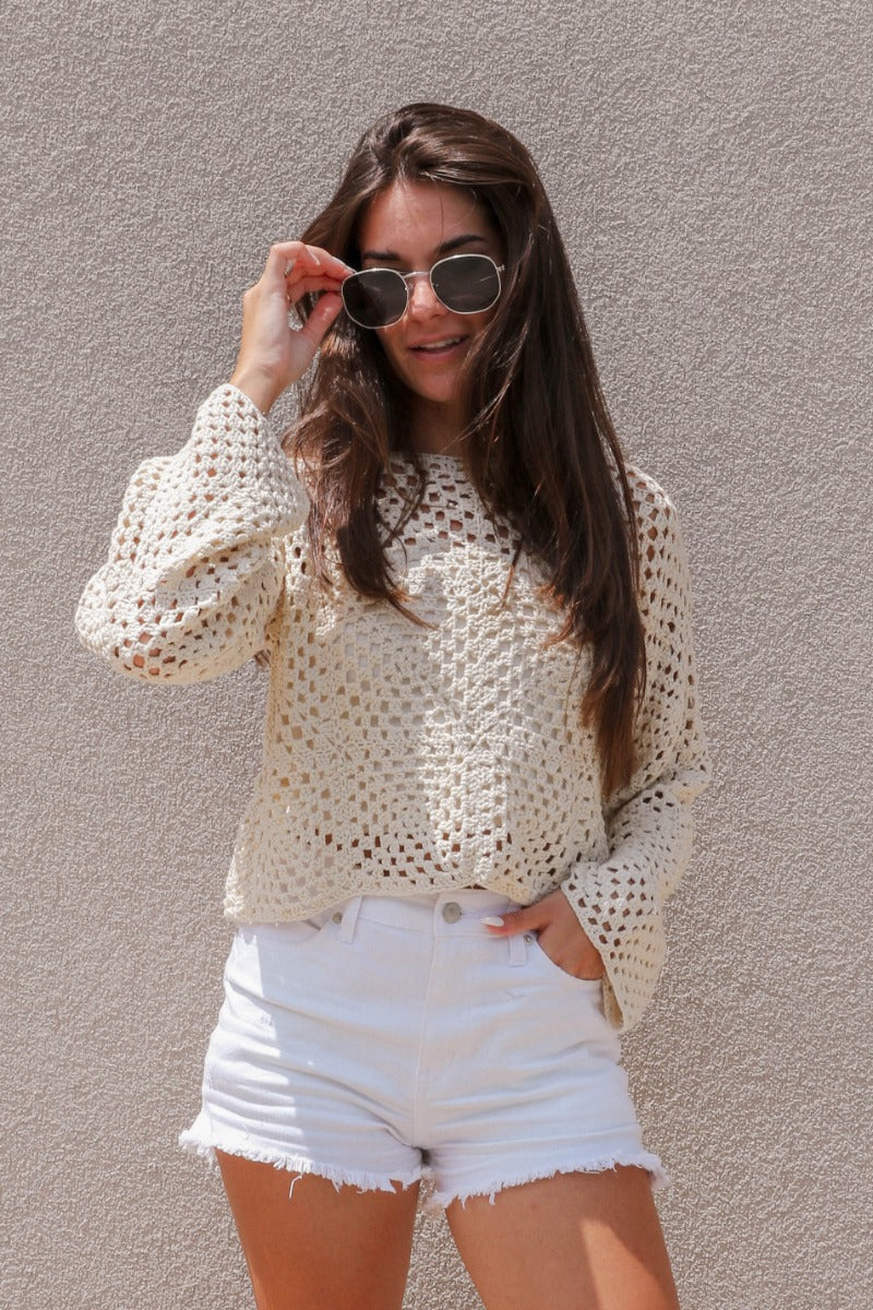 Speak Now Top in Ivory
