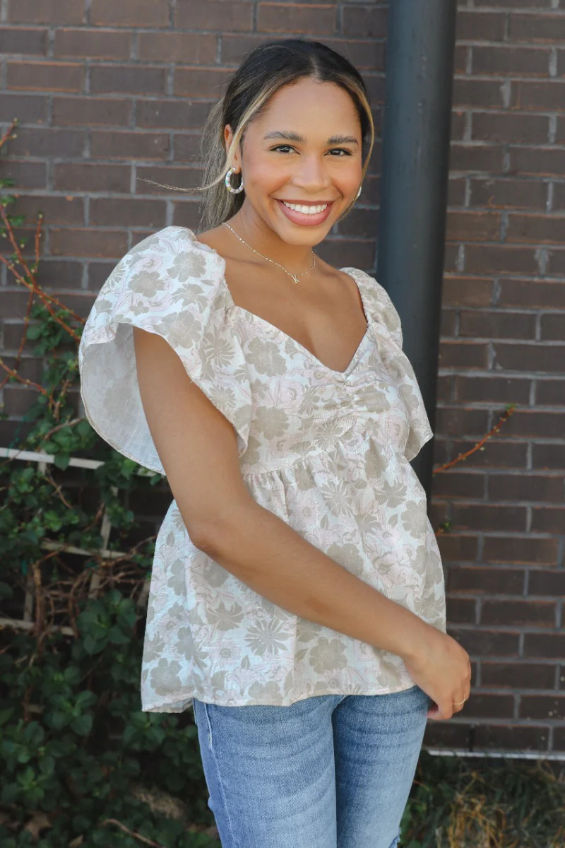 Spring Is Here Floral Top