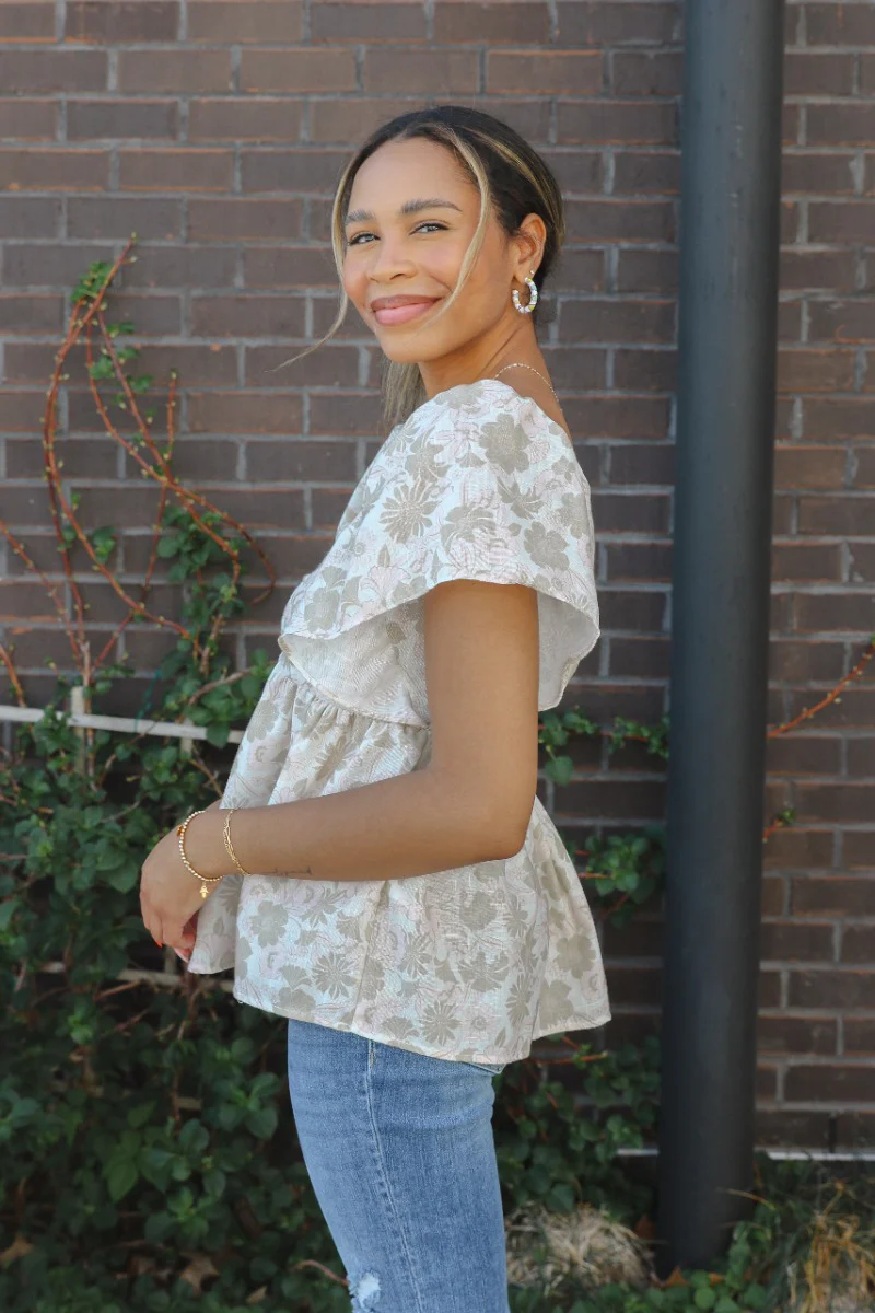 Spring Is Here Floral Top - Image 4