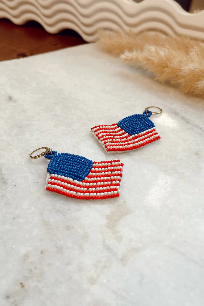 Stars and Stripes Earring