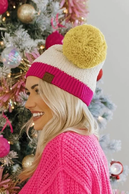 Stay Cozy Beanie in Beige
