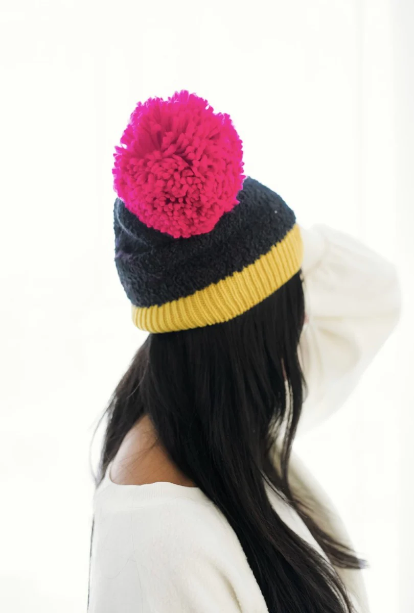 Stay Cozy Beanie in Black - Image 3