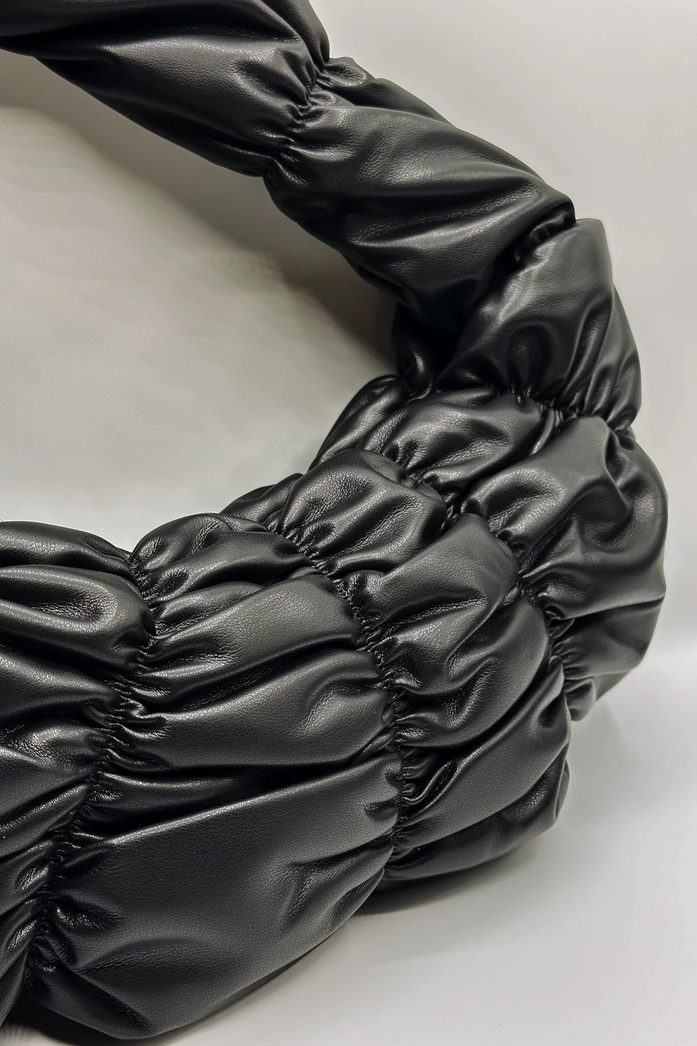 Stella Black Faux Leather Purse - Image 4