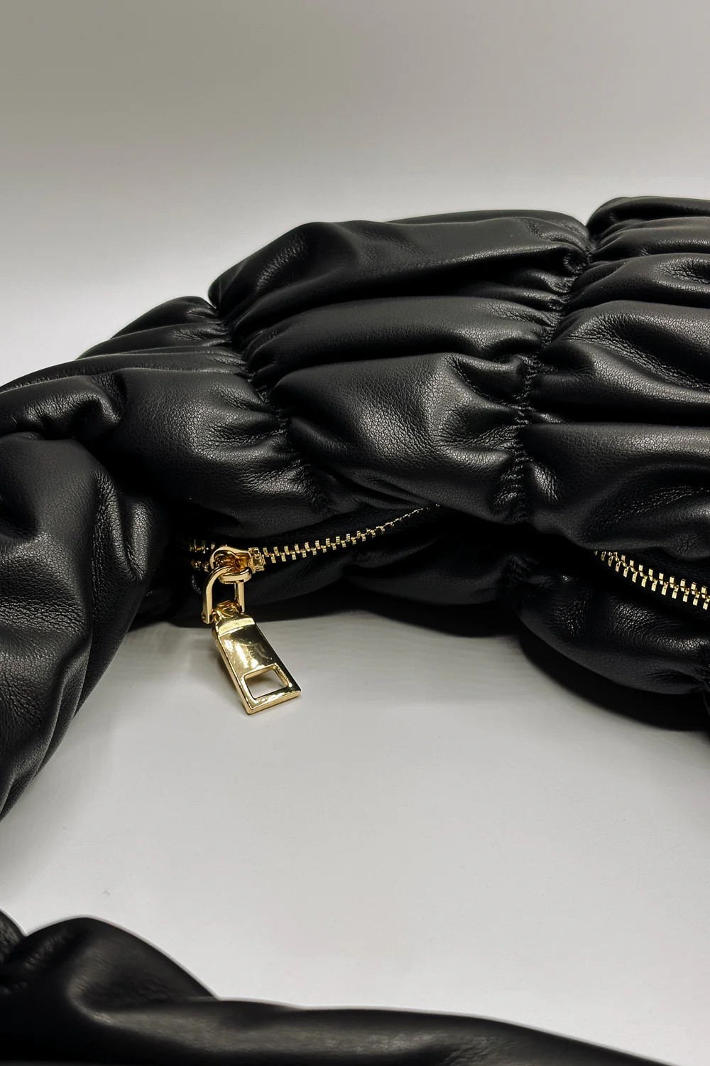 Stella Black Faux Leather Purse - Image 7