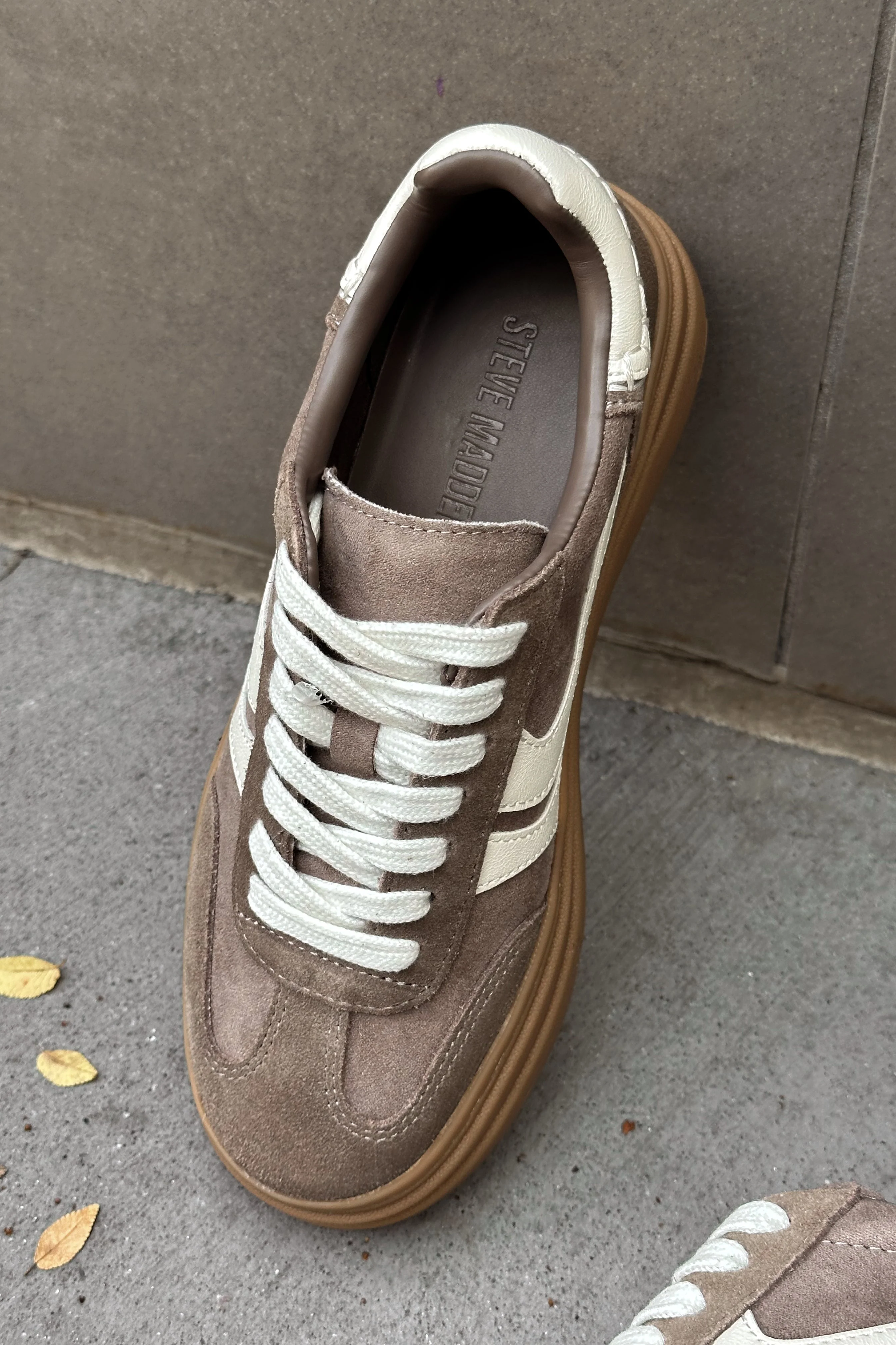 Steve Madden Dodge Espresso Multi Platform Sneaker - Image 2